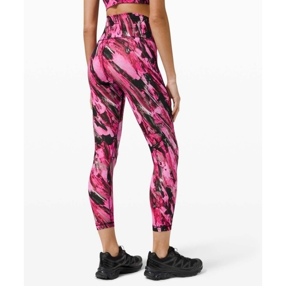 Lululemon Wunder Train High-Rise Tight 25" Incentive Refresh Multi Size 4 - Picture 7 of 8